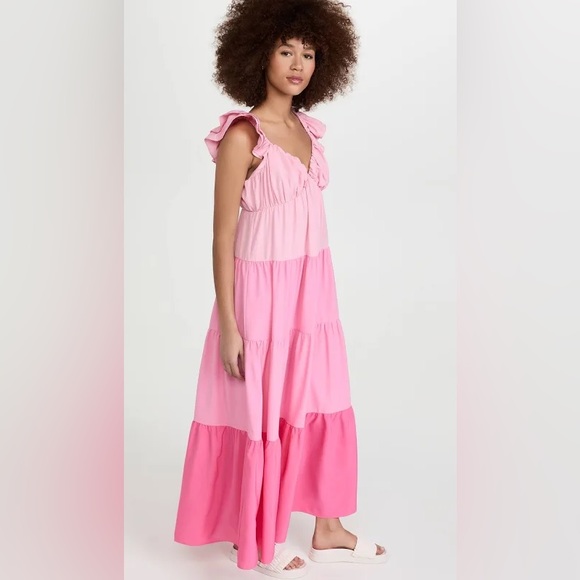 English Factory Colorblock Maxi Dress - Picture 2 of 8